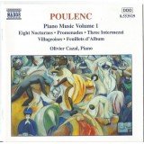 Poulenc* - Olivier Cazal - Piano Music Volume 1 - Eight Nocturnes • Promenades • Three Intermezzi • Villageoises • Feuillets D'Album (CD)