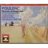 Poulenc*, Francis Poulenc, Jacques Février, Aimée Van De Wiele, Georges Prêtre - Œuvres Orchestrales = Orchestral Works = Orchester Werke (2xCD, RE)
