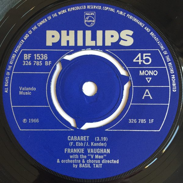 Frankie Vaughan - Cabaret (7