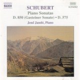Schubert* - Jenö Jandó - Piano Sonatas D. 850 (Gasteiner Sonate)  And D. 575 (CD)