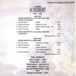 Schubert* - The Lindsays, Douglas Cummings - String Quintet / String Quartets 