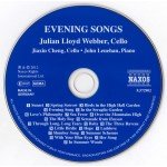Delius* / Ireland*, Julian Lloyd Webber, Jiaxin Cheng, John Lenehan - Evening Songs (CD, Album)