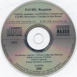 Fauré* / Vierne* / De Séverac*, Lisa Beckley / Nicholas Gedge / Schola Cantorum Of Oxford / Oxford Camerata / Jeremy Summerly - Requiem • Messe Basse • Cantique De Jean Racine / Andantino / Tantum Ergo (CD, Album)