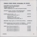 Fauré*, Jean Martin - Nocturnes Nos. 1 - 6 / Theme And Variations, Op. 73 (CD, Album)
