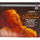 Donizetti* - Edita Gruberova •  Neil Shicoff •  Alexandru Agache •  Alastair Miles •  Ambrosian Singers* •  London Symphony Orchestra •  Richard Bonynge - Lucia Di Lammermoor (2xCD, Album + Box, Sli)