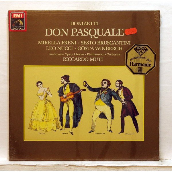 Donizetti*, Mirella Freni, Sesto Bruscantini, Leo Nucci ∙ Gösta Winbergh, Riccardo Muti - Don Pasquale (2xLP, Album + Box)