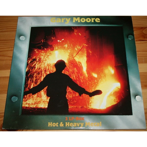 Gary Moore - Hot & Heavy Metal (3xLP, Comp)