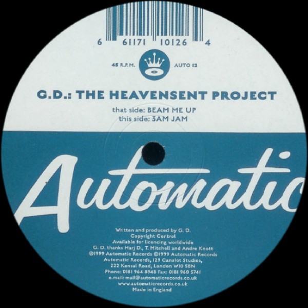 G.D.: The Heavensent Project* - Beam Me Up (12