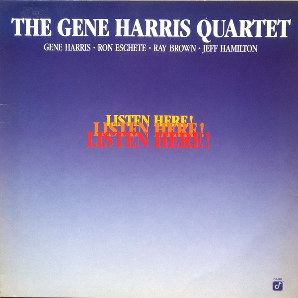 The Gene Harris Quartet - Listen Here! (LP, Album)