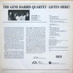 The Gene Harris Quartet - Listen Here! (LP, Album)