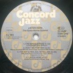 The Gene Harris Quartet - Listen Here! (LP, Album)