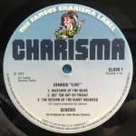 Genesis - Live (LP, Album, RE, Blu)