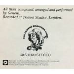 Genesis - Trespass (LP, Album, RE, Sma)