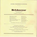 Händel* - Robert Tear • Felicity Palmer • Maureen Lehane • Paul Esswood, Peter van der Bilt • Stockholmer Kammerchor*, Concentus Musicus Wien, Nikolaus Harnoncourt - Belshazzar (4xLP + Box)