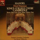 Handel* / King's College Choir Cambridge* / Teresa Żylis-Gara / Janet Baker / Robert Tear / English Chamber Orchestra / Sir David Willcocks* - Dixit Dominus (LP, Album, RE)