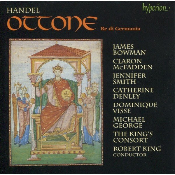 Handel*, James Bowman (2), Claron McFadden, Jennifer Smith (3), Catherine Denley, Dominique Visse, Michael George (3), The King's Consort, Robert King (9) - Ottone (Re Di Germania) (3xCD, Album)