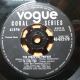 George Cates And His Chorus And Orchestra -  The Proud And Profane / To Love You / Whatever Will Be, Will Be   (7