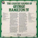 George Hamilton IV - The Country Sounds Of (LP, Comp, RE)
