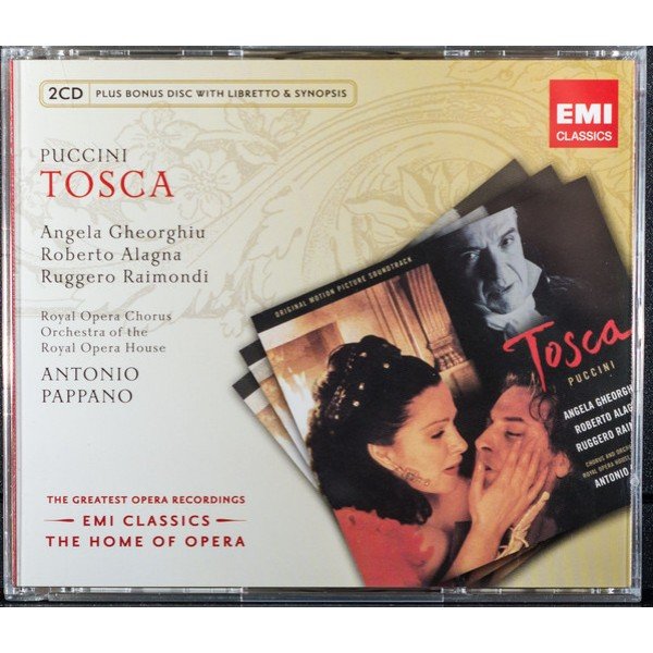 Puccini* - Angela Gheorghiu, Roberto Alagna, Ruggero Raimondi, Royal Opera Chorus*, Orchestra Of The Royal Opera House*, Antonio Pappano - Tosca (2xCD, Album, RE + CD-ROM)