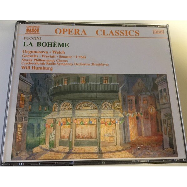 Puccini*, Orgonasova* - Welch* - Gonzales* - Previati* - Senator* - Urbas*, Slovak Philharmonic Chorus, Czecho-Slovak Radio Symphony Orchestra (Bratislava)*, Will Humburg - La Bohème (2xCD)