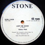 Gidea Park - Beach Boy Gold / Lady Be Good (12