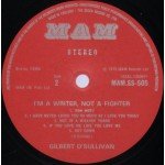Gilbert O'Sullivan - I'm A Writer, Not A Fighter (LP, Album)