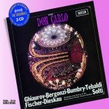 Verdi* - Ghiaurov* · Bergonzi* · Bumbry* · Tebaldi* · Fischer-Dieskau* · Orchestra* And Chorus Of The Royal Opera House, Covent Garden · Solti* - Don Carlo (3xCD, Album, RE, RM)