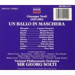 Verdi*, Luciano Pavarotti, Margaret Price, Renato Bruson, National Philharmonic Orchestra, Georg Solti - Un Ballo In Maschera (2xCD, RE, PMD + Box)