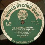 Glenn Miller - The Glenn Miller Legend (LP, Comp, Mono, Club)