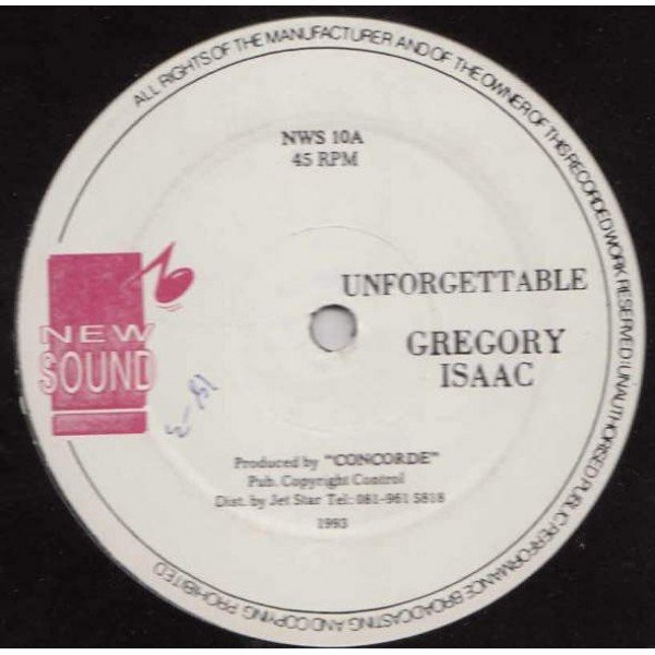 Gregory Isaac* - Unforgettable (12