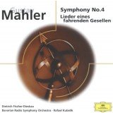Mahler*, Symphonie-Orchester Des Bayerischen Rundfunks, Rafael Kubelik, Dietrich Fischer-Dieskau, Rudolf Koeckert, Elsie Morison - Symphony No. 4 / Lieder Eines Fahrenden Gesellen (CD, Album, Comp, RE, RM)