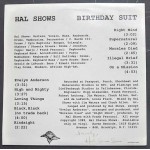 Hal Shows - Birthday Suit (LP, Album)