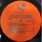 Hal Smith's Creole Sunshine Orchestra - Do What Ory Say! (LP, Album)