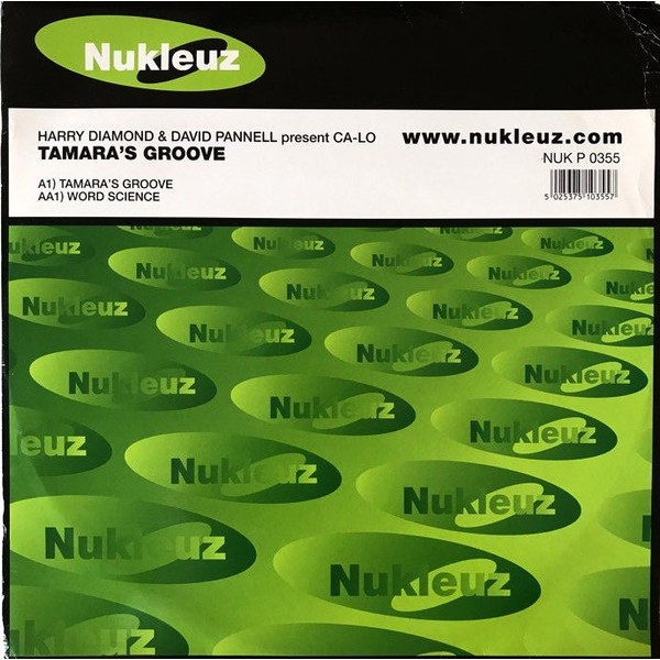 Harry Diamond & David Pannell Present Ca-Lo - Tamara's Groove / Word Science (12