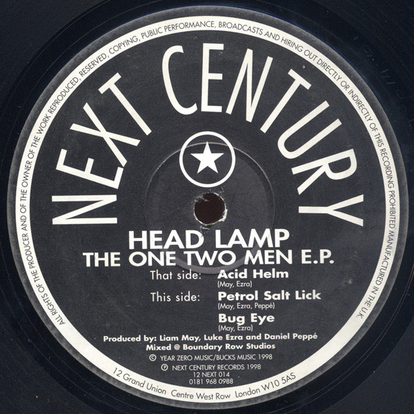 Head Lamp* - The One Two Men E.P. (12