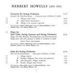 Herbert Howells, City Of London Sinfonia, Richard Hickox - Music For Strings (CD)