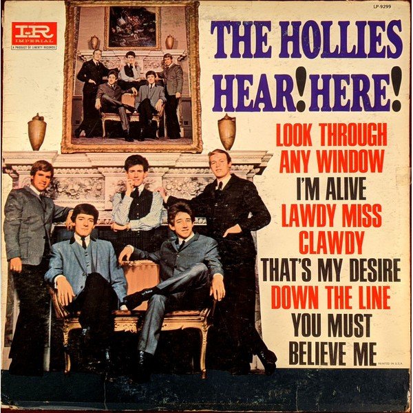 The Hollies - Hear! Here! (LP, Album, Mono, 1st)