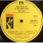 Isaac Hayes - Live At The Sahara Tahoe (2xLP, Album, RE)