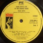 Isaac Hayes - Live At The Sahara Tahoe (2xLP, Album, RE)
