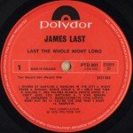 James Last - Last The Whole Night Long: 50 Non-Stop Party Greats From James Last. (2xLP, Comp, RM)