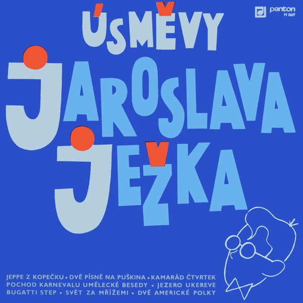 Jaroslav Ježek - Úsměvy Jaroslava Ježka  (LP, Album, RP)