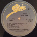 Jeff Beck - Flash (LP, Album)