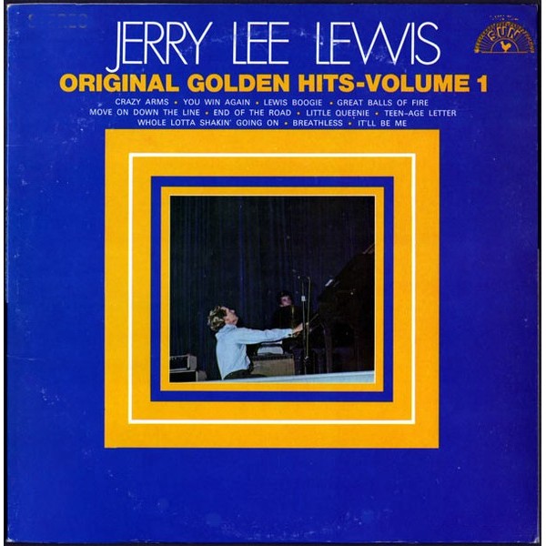 Jerry Lee Lewis - Original Golden Hits - Volume 1 (LP, Comp, RE)