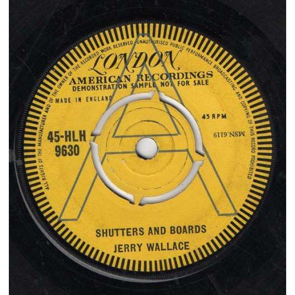 Jerry Wallace - Shutters And Boards  (7