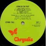Jethro Tull - Living In The Past (2xLP, Album, Comp, Gat)