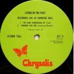 Jethro Tull - Living In The Past (2xLP, Album, Comp, Gat)