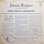 Jimmie Rodgers (2) With Hugo Peretti And His Orchestra* - Jimmie Rodgers Sings Folk Songs (LP, Album)