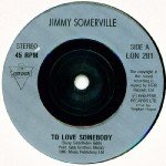 Jimmy Somerville - To Love Somebody (7