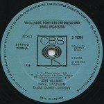 Rodrigo* / Villa-Lobos* - John Williams (7), Daniel Barenboim, English Chamber Orchestra - Concierto De Aranjuez / Concerto For Guitar (LP, Lab)