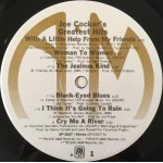 Joe Cocker - Joe Cocker's Greatest Hits (LP, Comp, RE, R -)